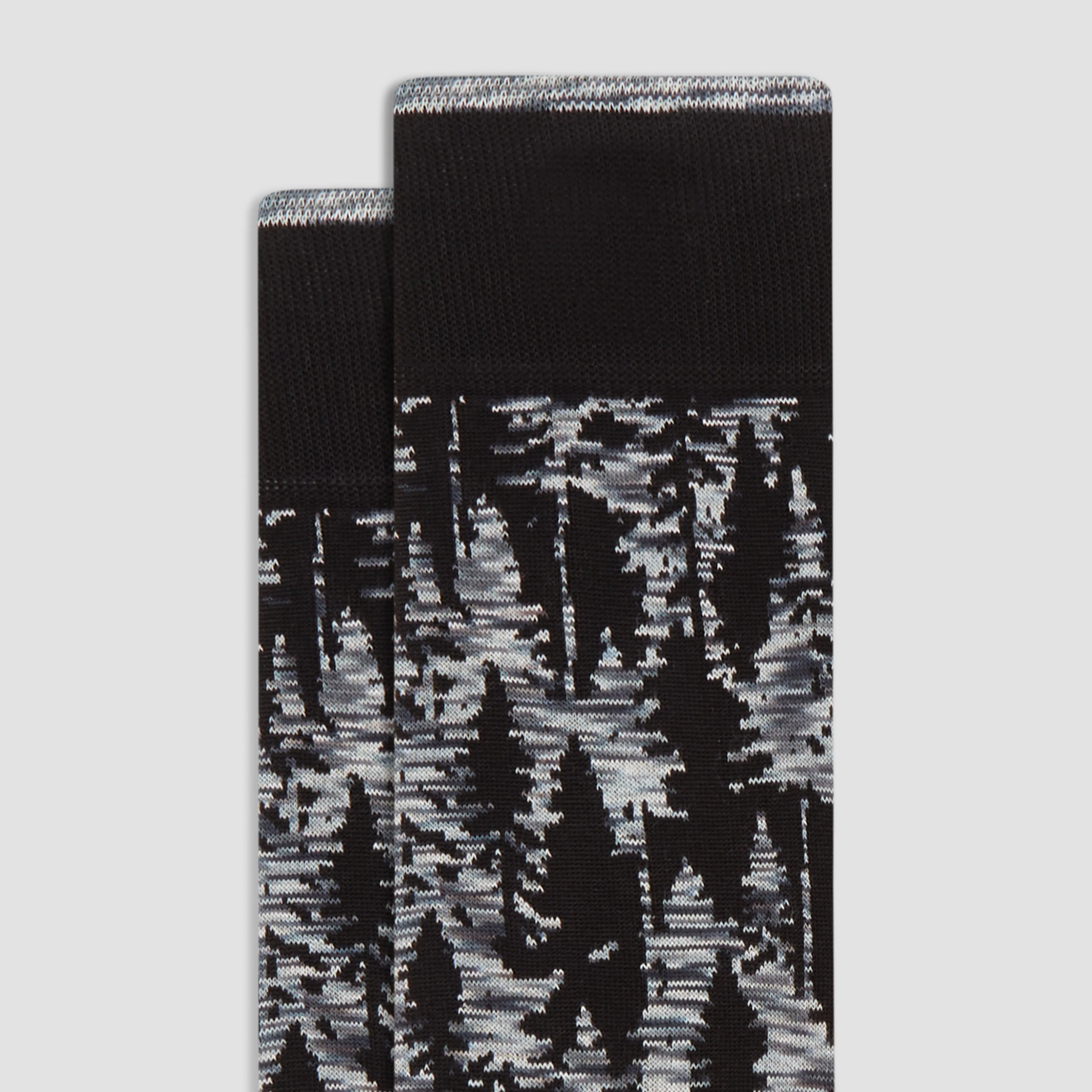 Abstract Mid-Calf Socks