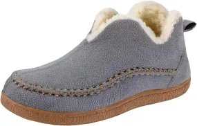 Ankle Boots for Women, Winter Warm Cozy Ankle Boots With Memory Foam Non Slip Suede House Shoes For Indoor Outdoor