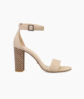Bonnie Mid Heel - Mushroom