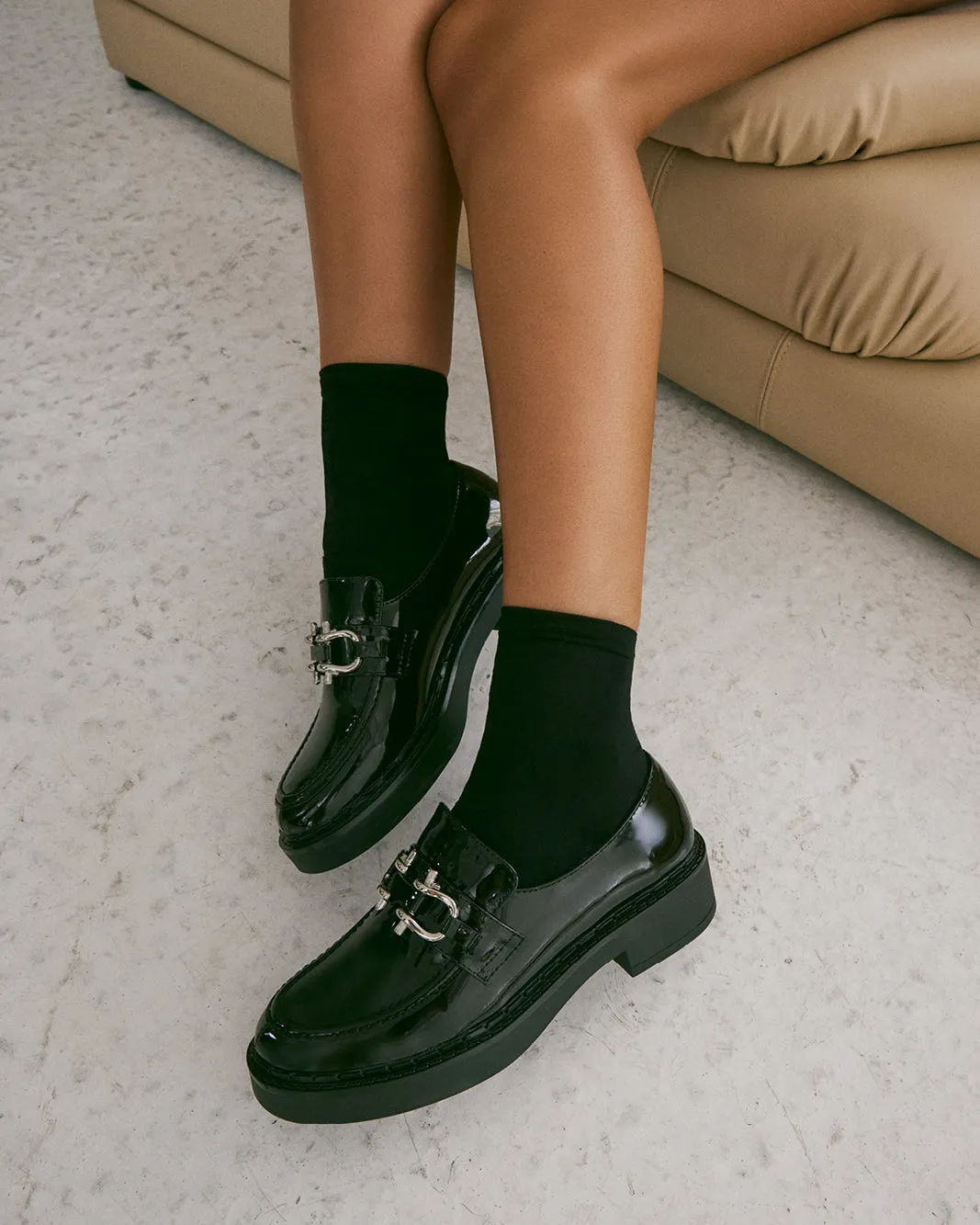 CORDELL - BLACK SEMI PATENT