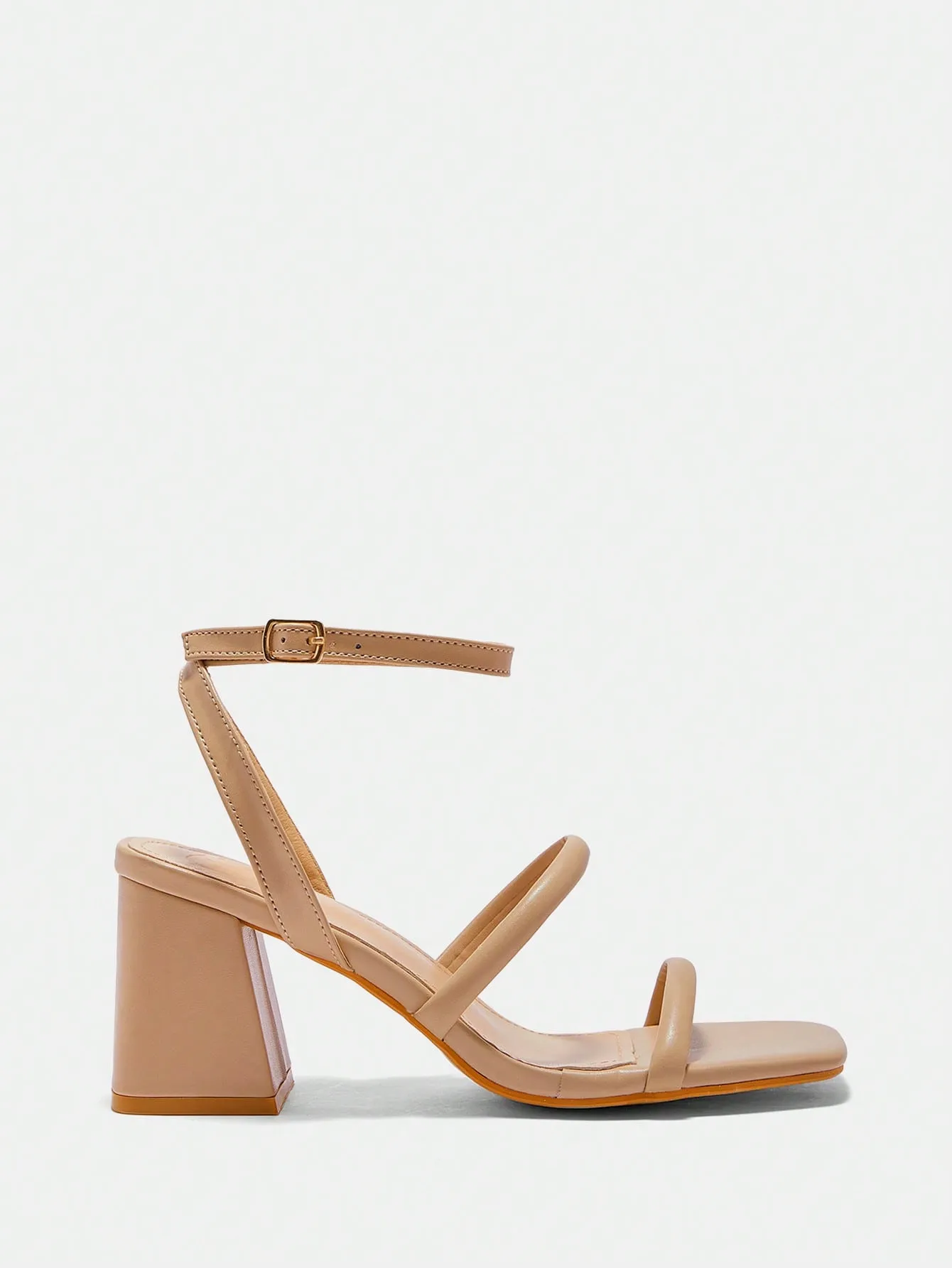 CUCCOO BIZCHIC Stylish Solid Color High Heel Sandals - Perfectly Versatile Footwear for Any Occasion