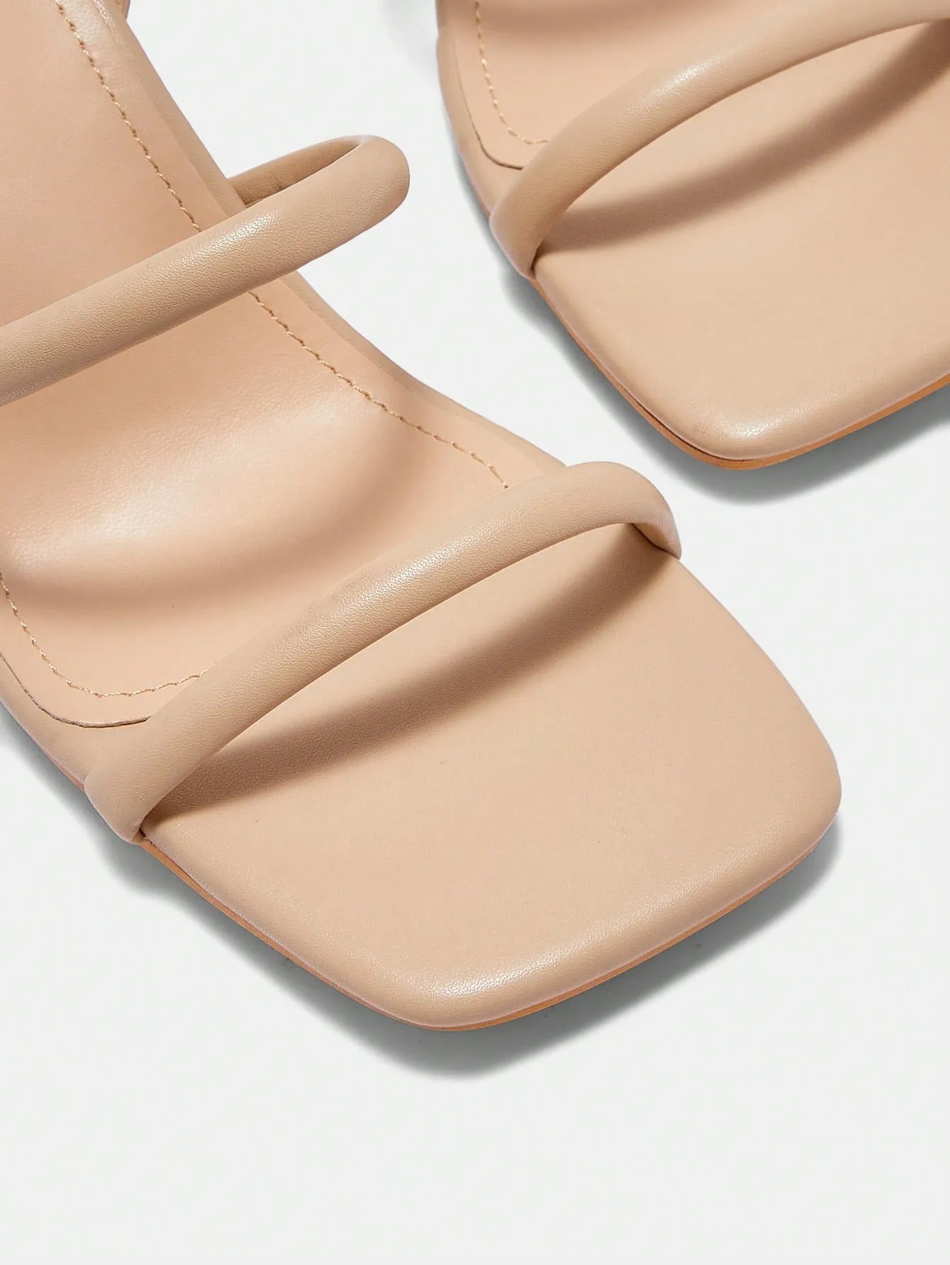 CUCCOO BIZCHIC Stylish Solid Color High Heel Sandals - Perfectly Versatile Footwear for Any Occasion