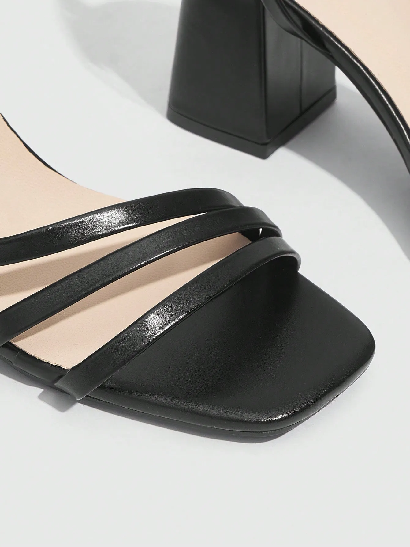 CUCCOO BIZCHIC Woman Shoes Shoes Fashionable Classic High-Heeled Sandals In Black With Thin Straps For Spring And Summer Vacation Shoes Summer Sale Elegant Sandals