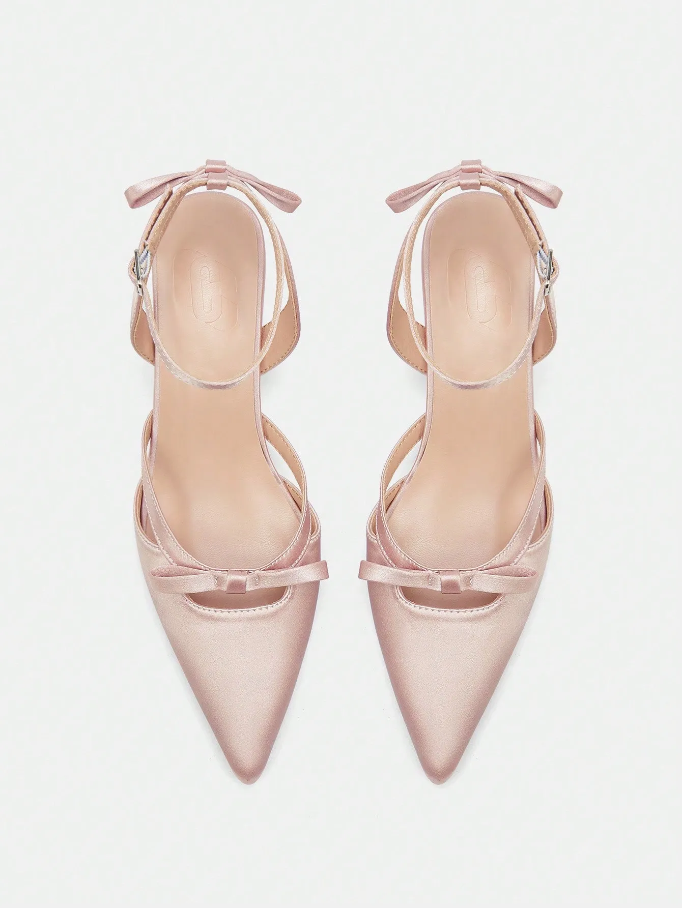 CUCCOO CHICEST Women's Pointed Toe High Heels With Thin Heels And Bowknot Decoration, Graduation Heel, Prom Heels For Summer Vacation Shoes Summer Sale Elegant Heels