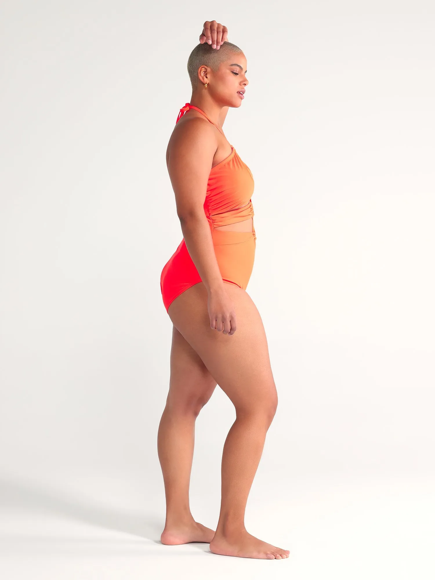 Fashion To Figure - Nyla Halter One-Piece Swimsuit