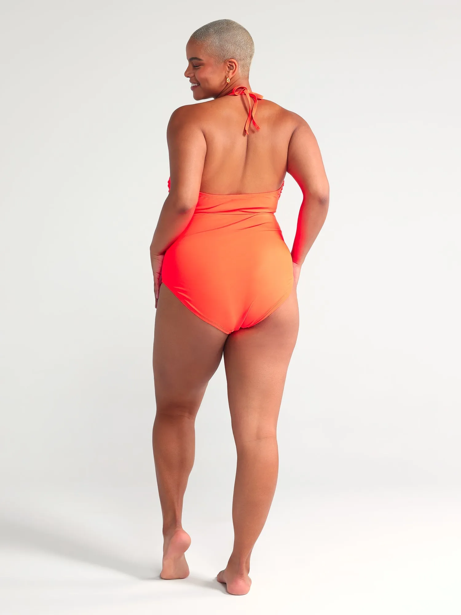 Fashion To Figure - Nyla Halter One-Piece Swimsuit