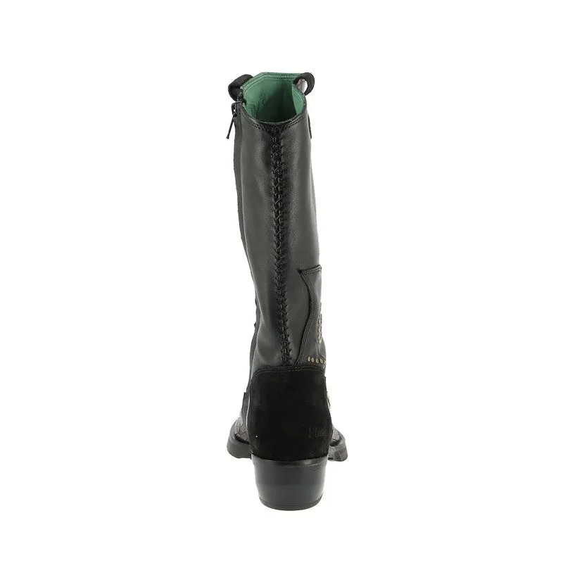 Felmini D264 Black/Bronze Calf Boot