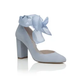 Elegant Hetty Blue Organza Dress for Special Occasions