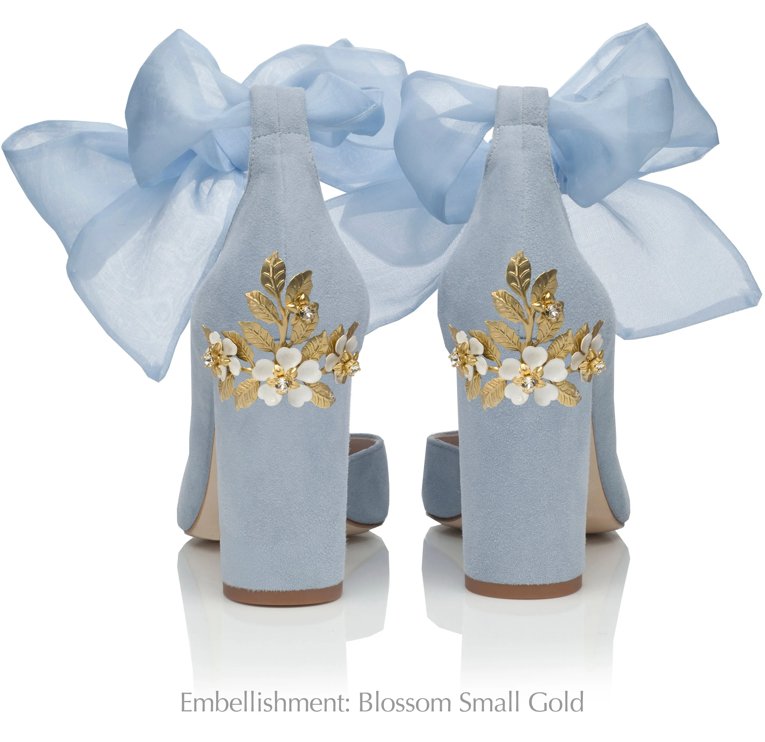 Elegant Hetty Blue Organza Dress for Special Occasions