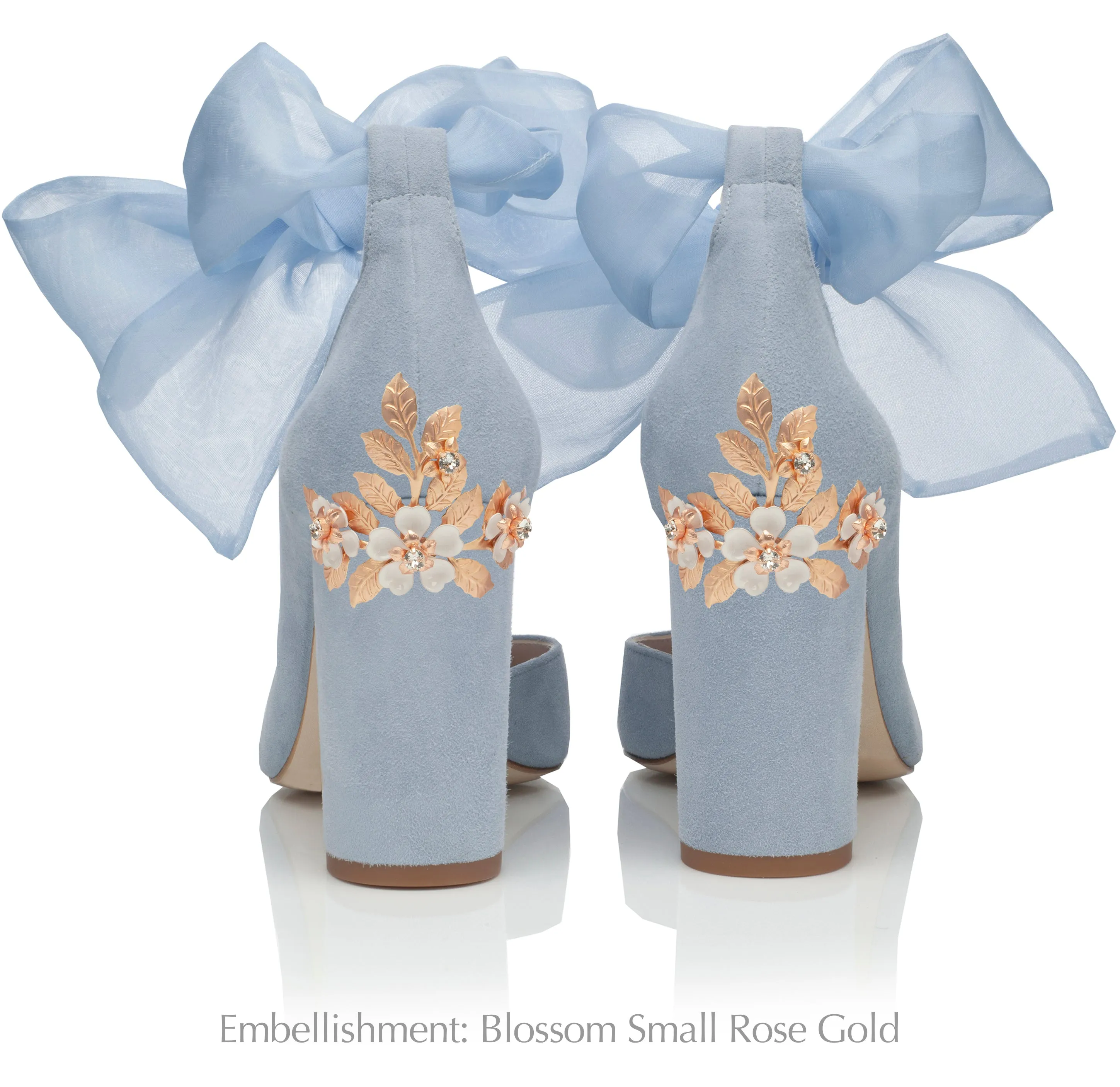 Elegant Hetty Blue Organza Dress for Special Occasions