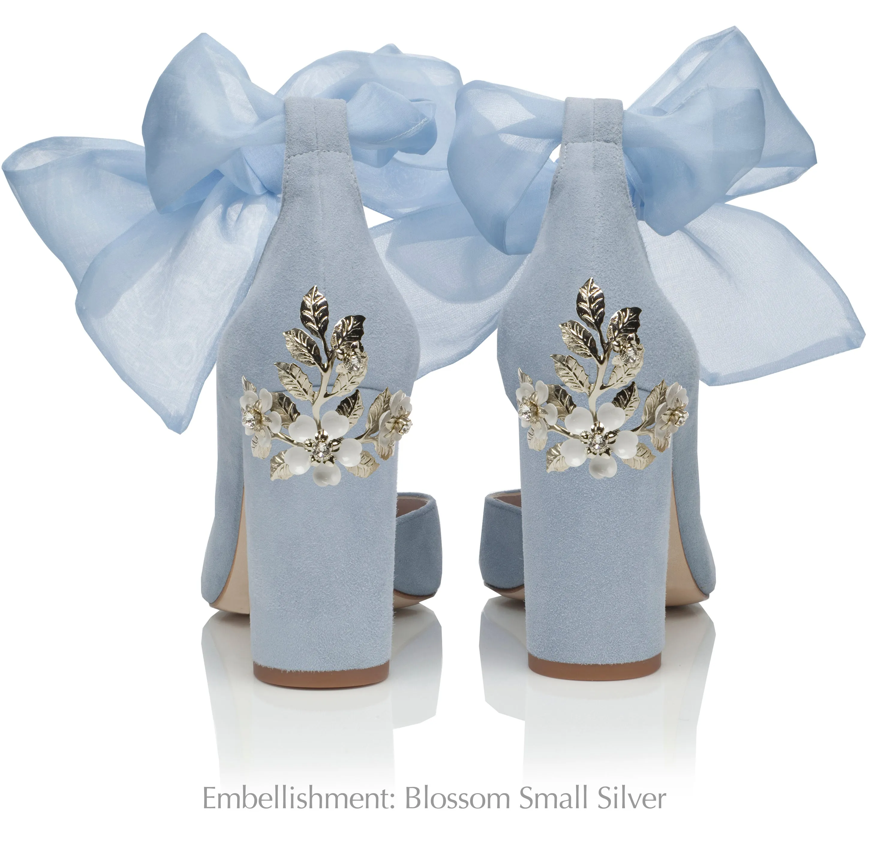 Elegant Hetty Blue Organza Dress for Special Occasions