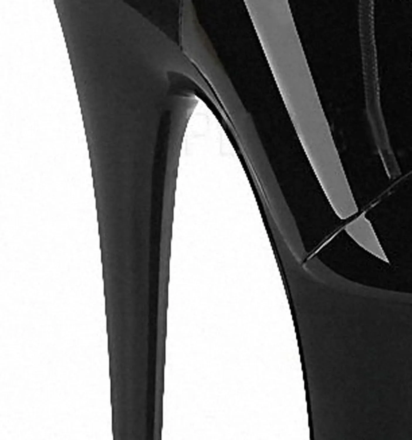 High Heel High Heels Black Patent Leather Lace Up Women's High Heels(3.5 UK) High Heel