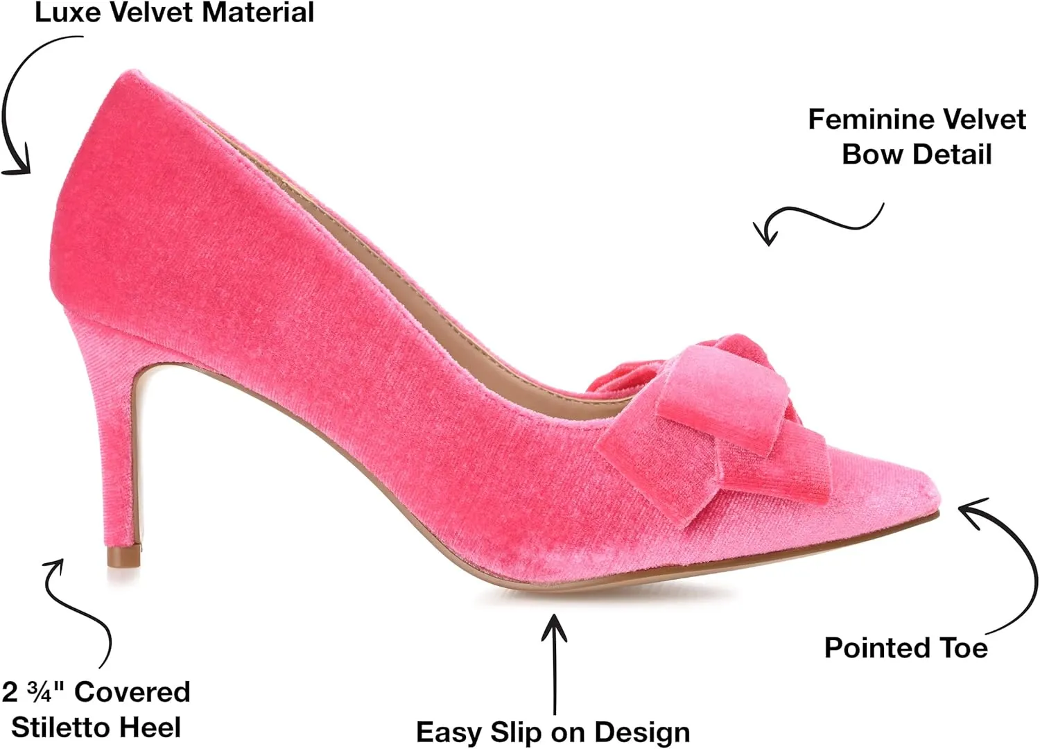 Journee Women's Crystol Evening Pumps
