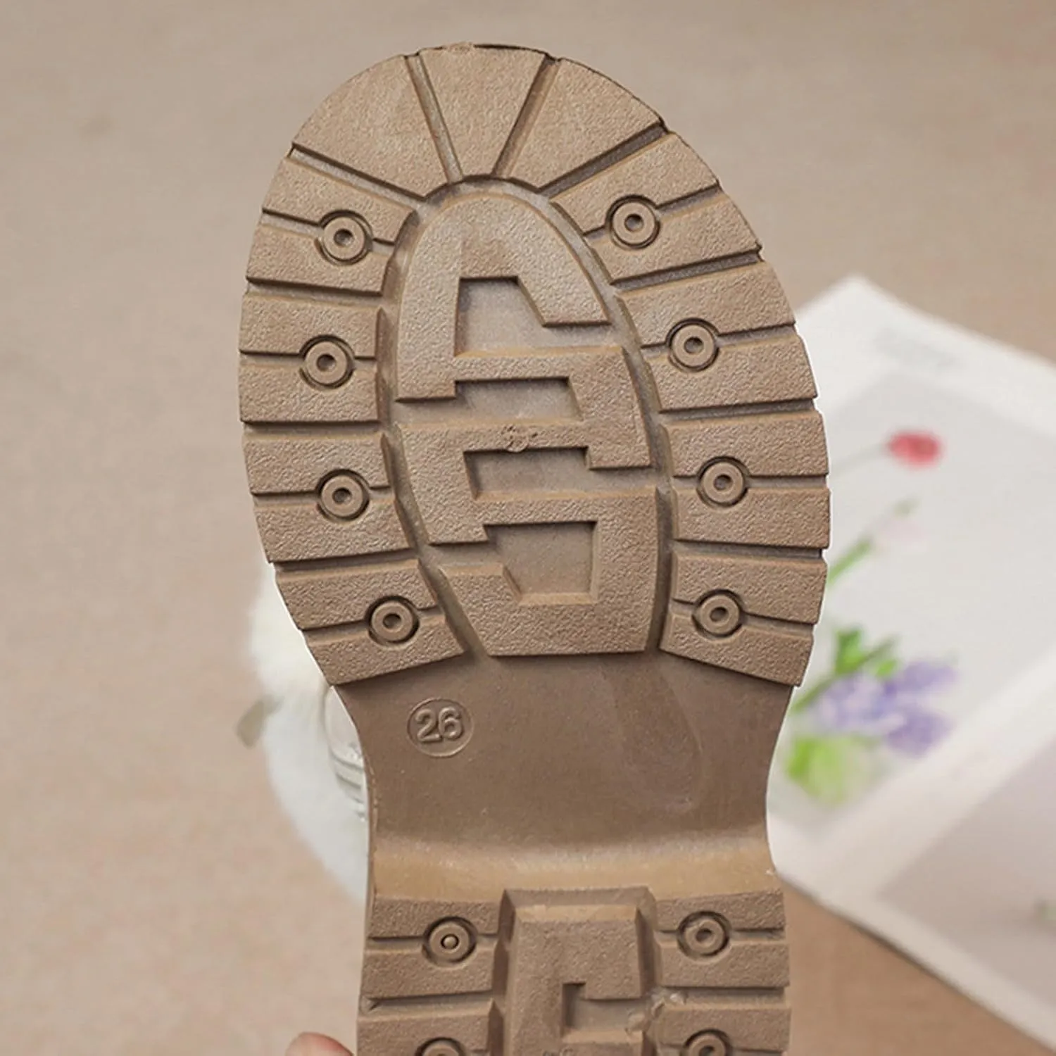 Kids Girls Winter Boots Toddler Kid Fashion Fur Lined Lightweight Warm Snow Boots Outdoor Ankle Snow Booties