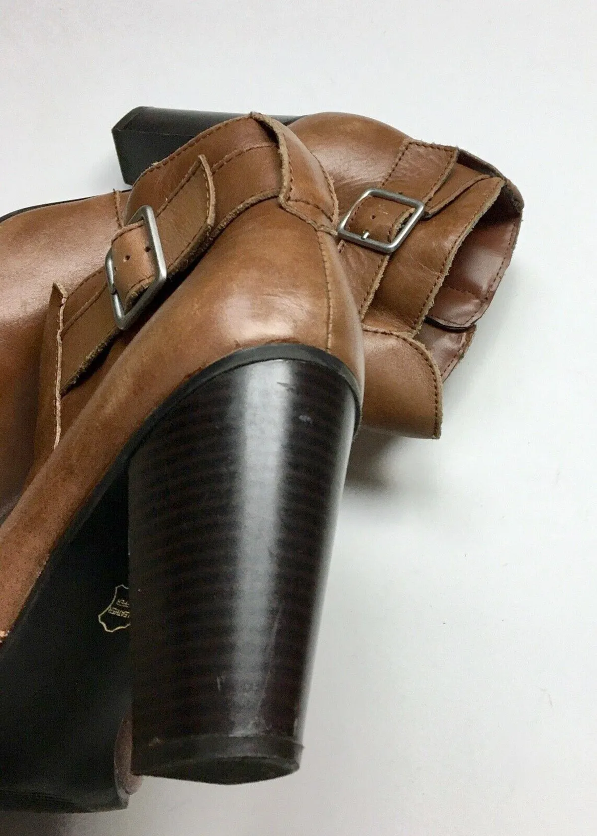 Liz Claiborne Size 10 Cognac Ankle Boots