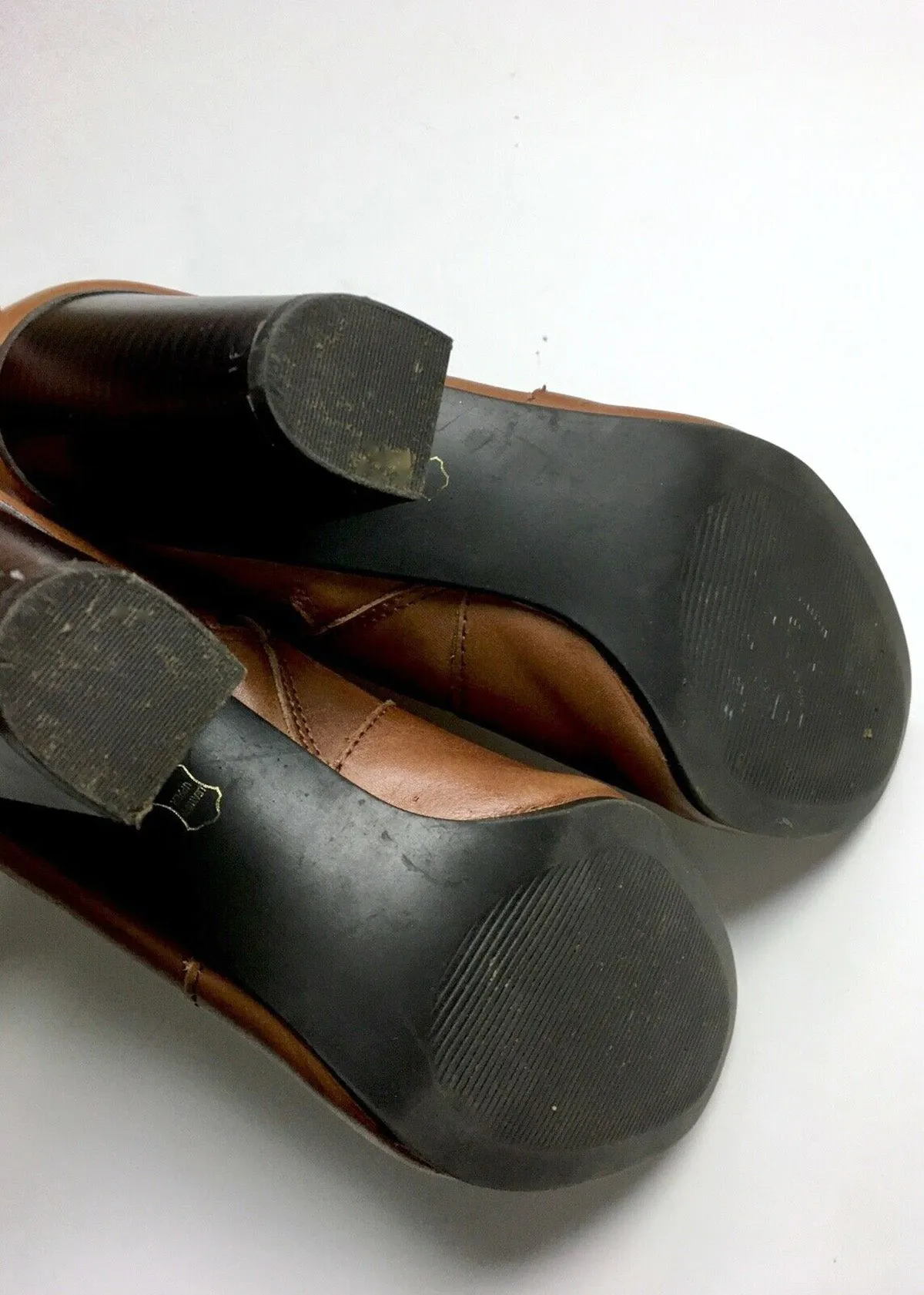 Liz Claiborne Size 10 Cognac Ankle Boots