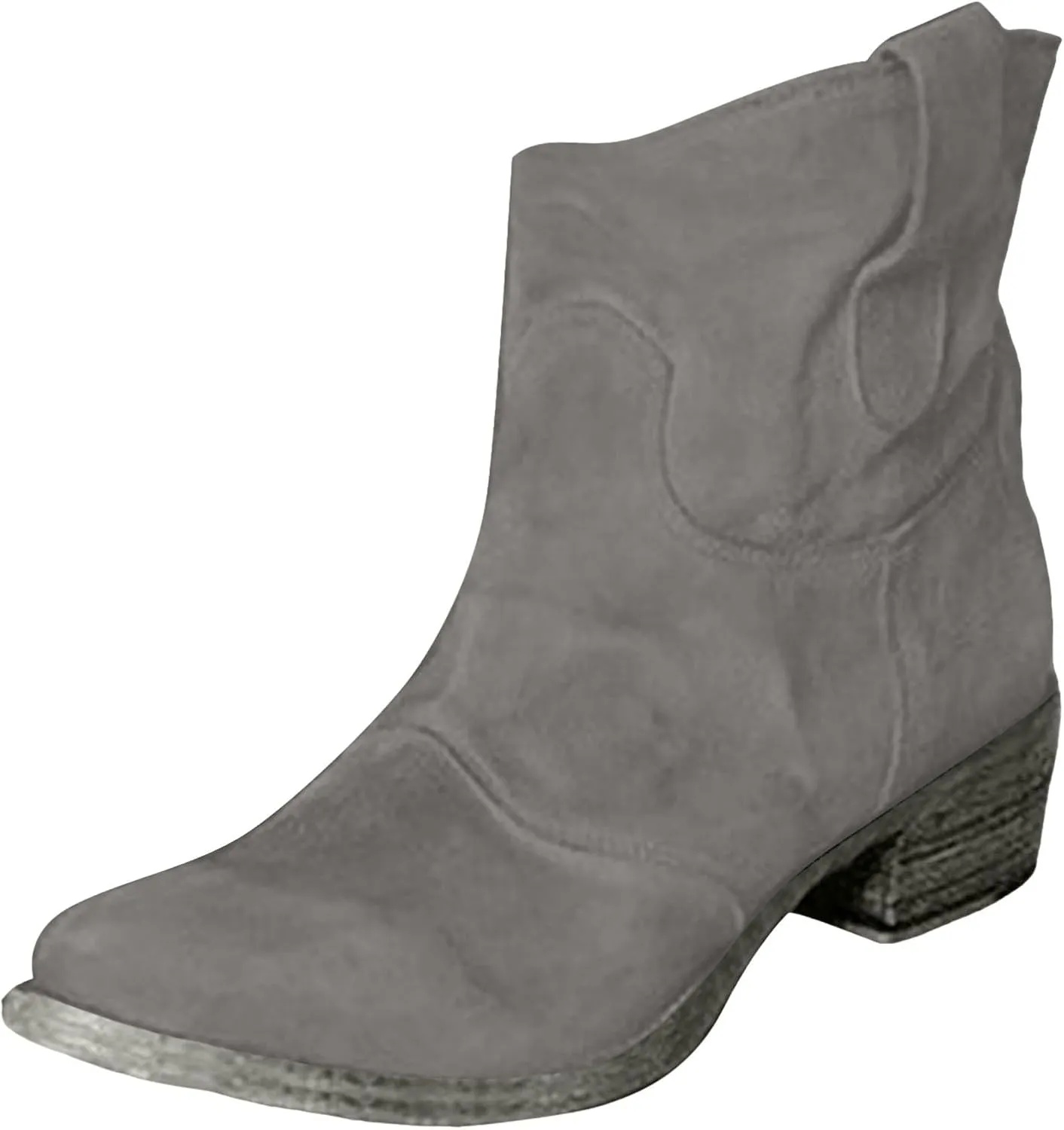 Low Heel Ankle Boots for Women Short Boots Women Ankle Boots Women's Block Heel Short Ankle Booties Boots for Fall