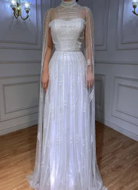 Noel Beading Embellished Evening Dress