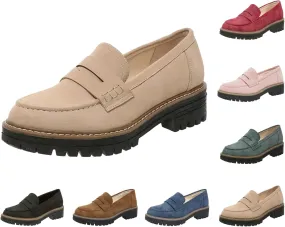 Orthoture-Orthopedic Platform Loafers Casual Dress Work Loafers Comfortable Women's Lightweight Loafers Slip-On Walking Shoes