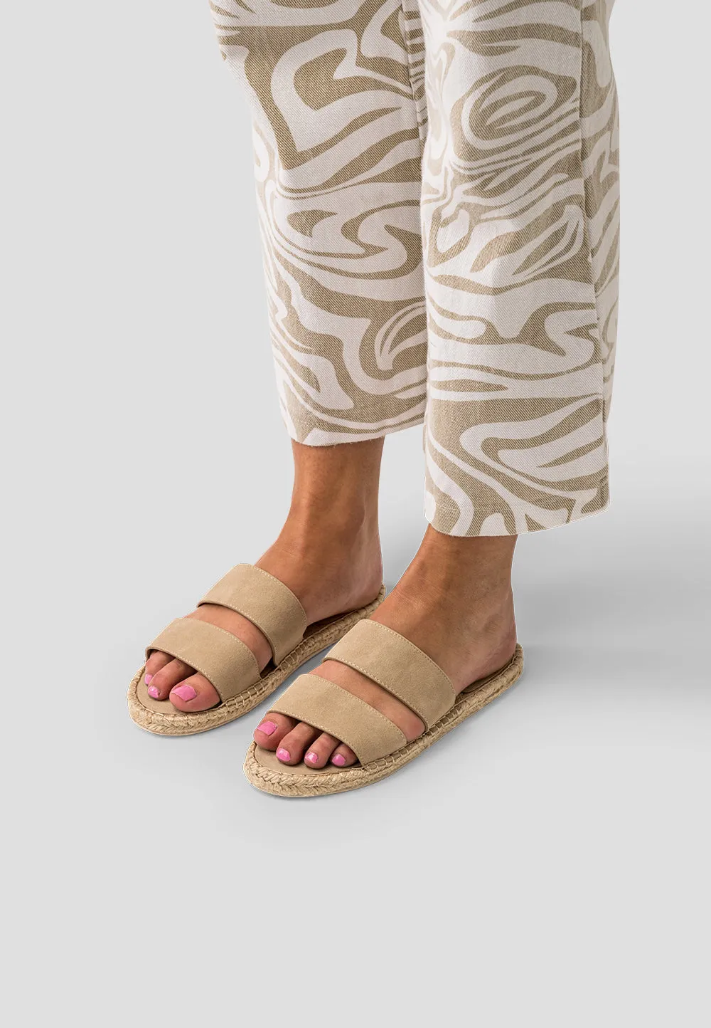 Adjustable Sandal Straps for Ultimate Comfort and Style - Sand Color