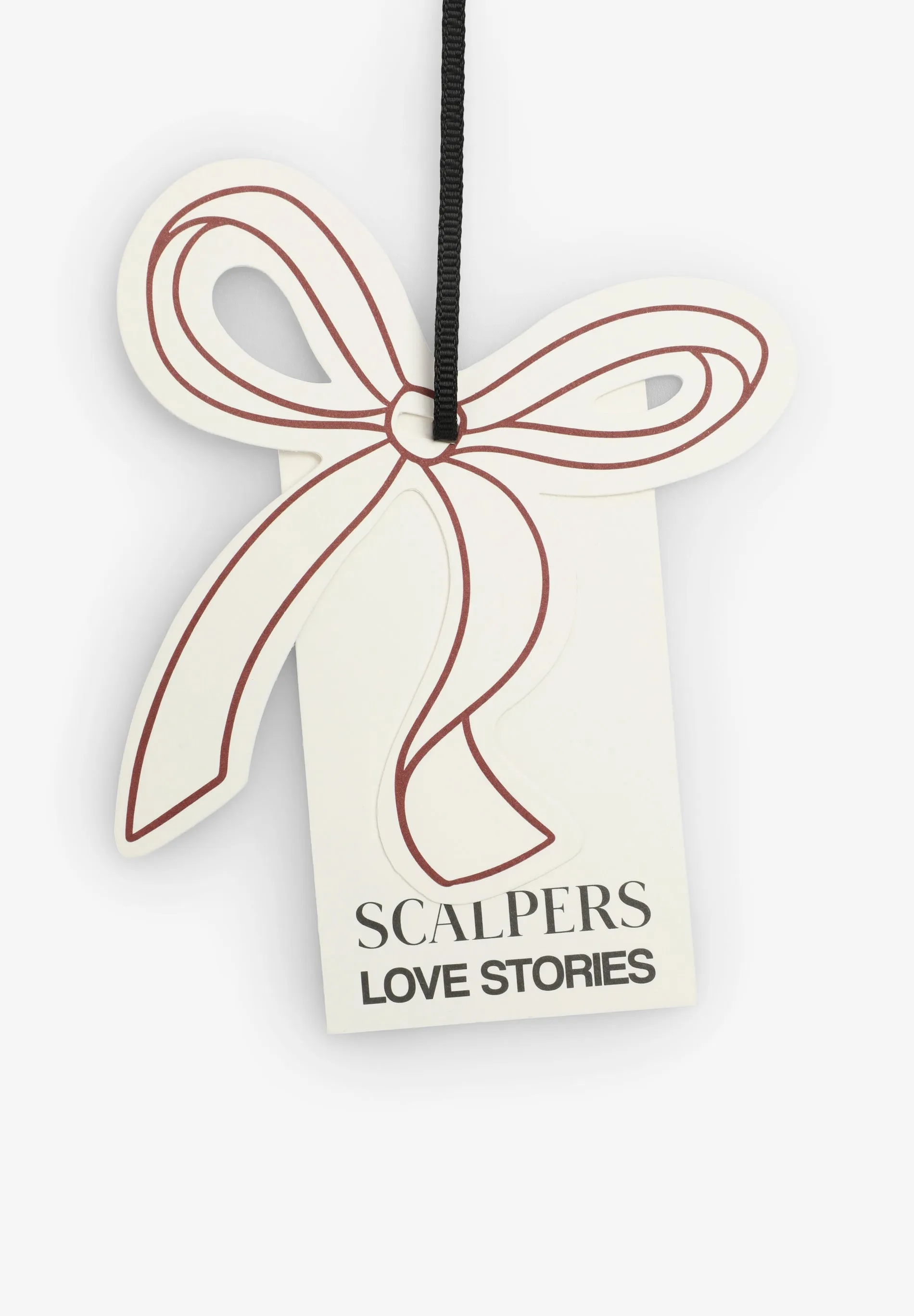 SCALPERS X LOVE STORIES LEATHER BALLET FLATS WITH STUDS