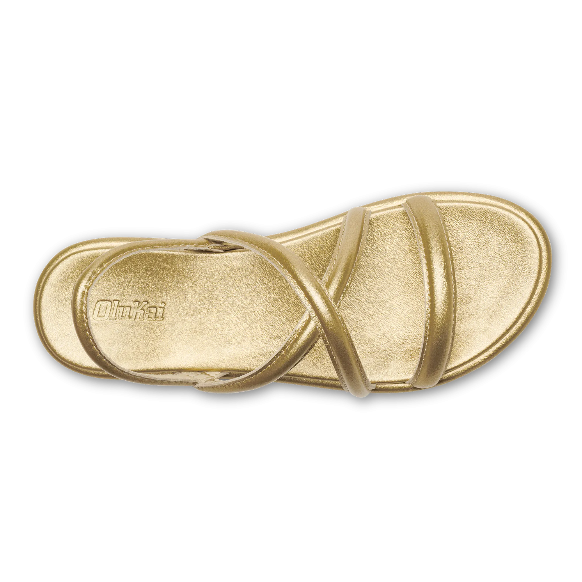 Tiare Strappy Sandals - Bubbly Champagne Color