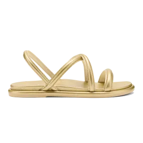 Tiare Strappy Sandals - Bubbly Champagne Color