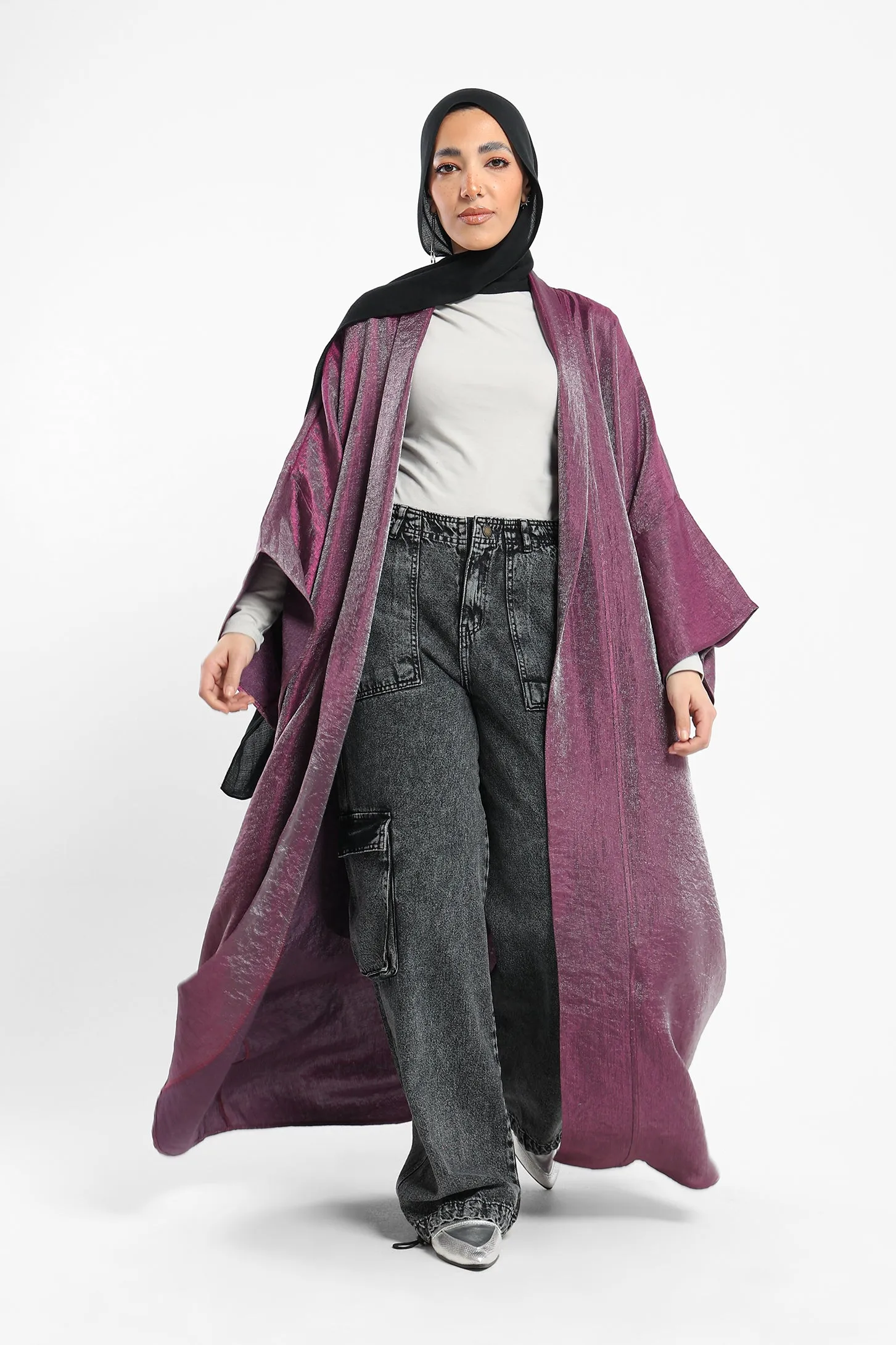Velvet Kaftan - Purple