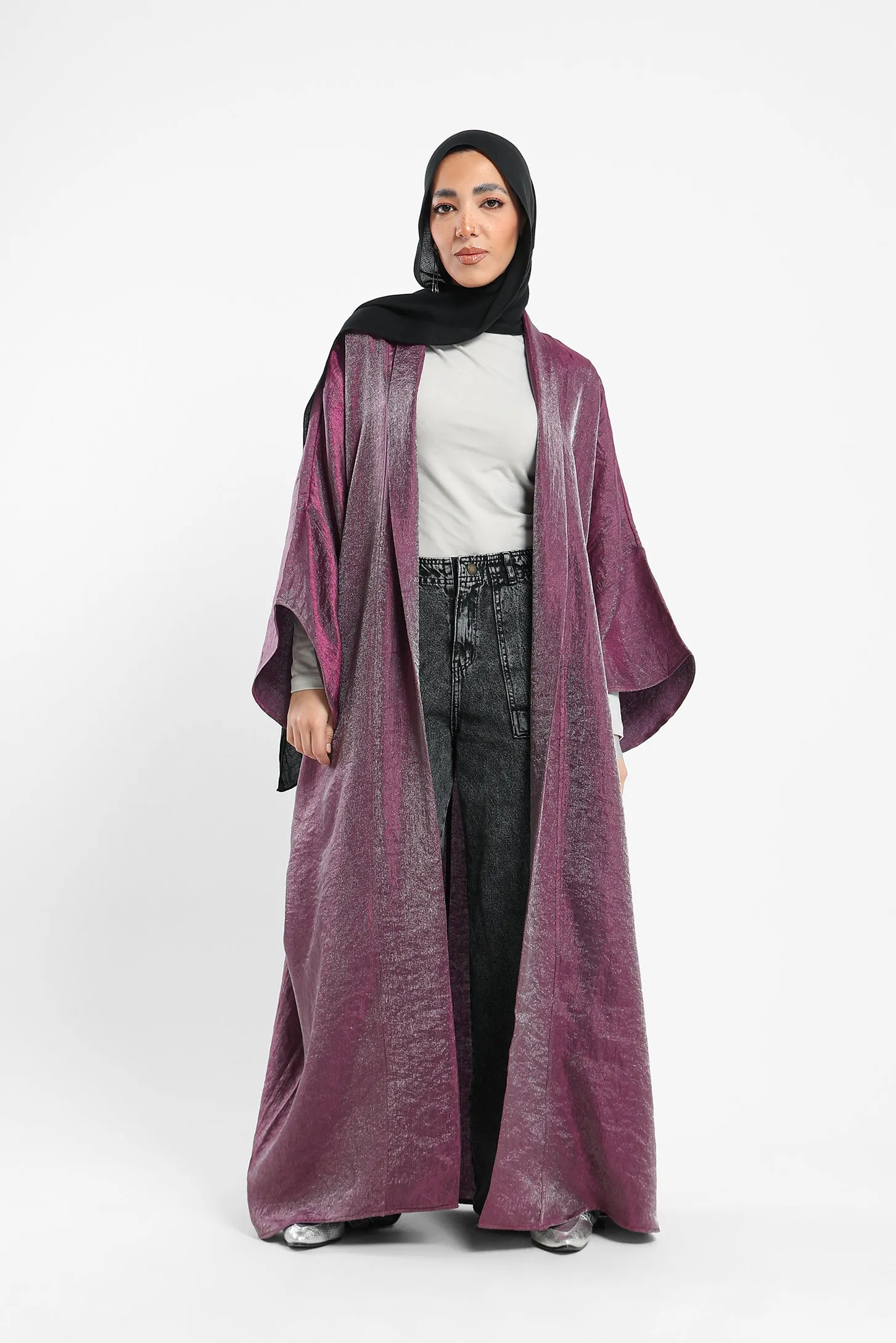 Velvet Kaftan - Purple