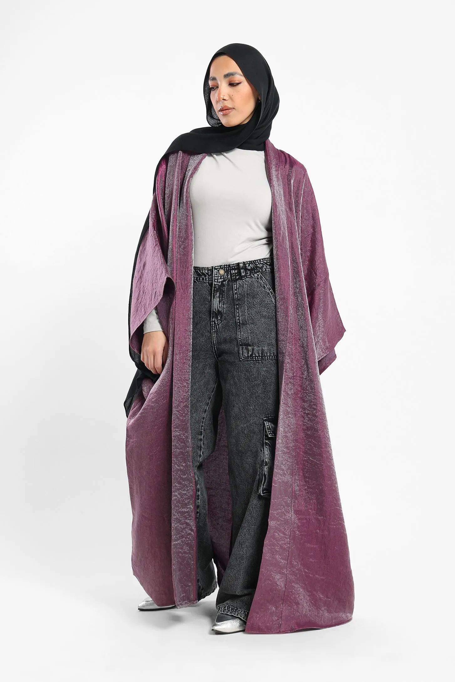 Velvet Kaftan - Purple