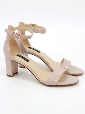Women's Block Heel Sandals,Nude