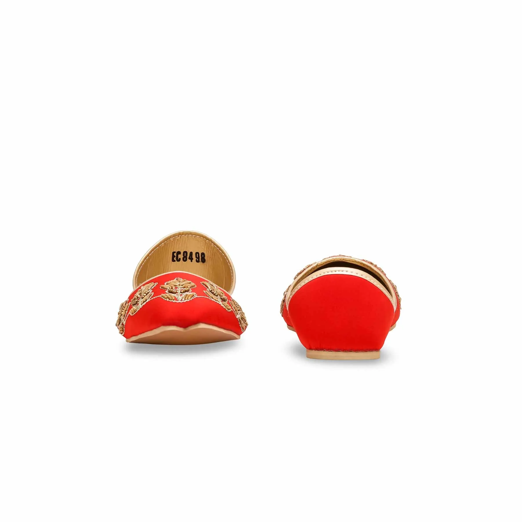Women's Red Fancy Khusa EC8498